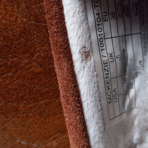 Vivonic McKenzie Toffee Suede Sherpa Lined Driving Moccasin/Slipper - Picture 7 of 8